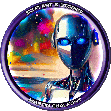 Chalfont Art Studio - Sci-Fi Art Logo